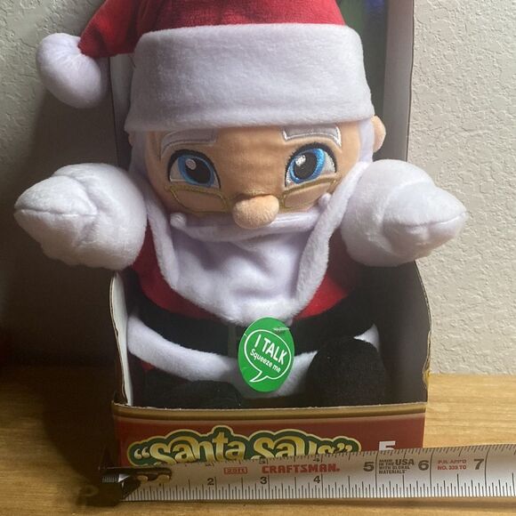 NEW The Elf on the Shelf Santa Says Talking Christmas Plush Toy - Picture 3 of 7